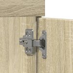 vidaXL Armoire d'évier Chêne sonoma 60x38 5x46 cm Aggloméré