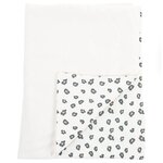 CHILDHOME Couverture pour bébé 100x80 cm Jersey Léopard