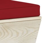 Vidaxl salon de jardin palette 6 pièces avec coussins épicéa imprégné