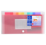 Trieur pocket PP 7 Compartiments 14x26 CRYSTAL EXACOMPTA