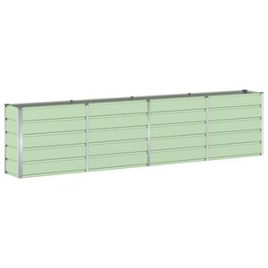 vidaXL Jardinière Vert 160 x 40 x 75 cm Acier