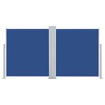 vidaXL Auvent latéral rétractable 170 x 600 cm Bleu