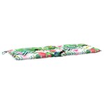 vidaXL Coussins de banc de jardin lot de 2 multicolore 120x50x7 cm