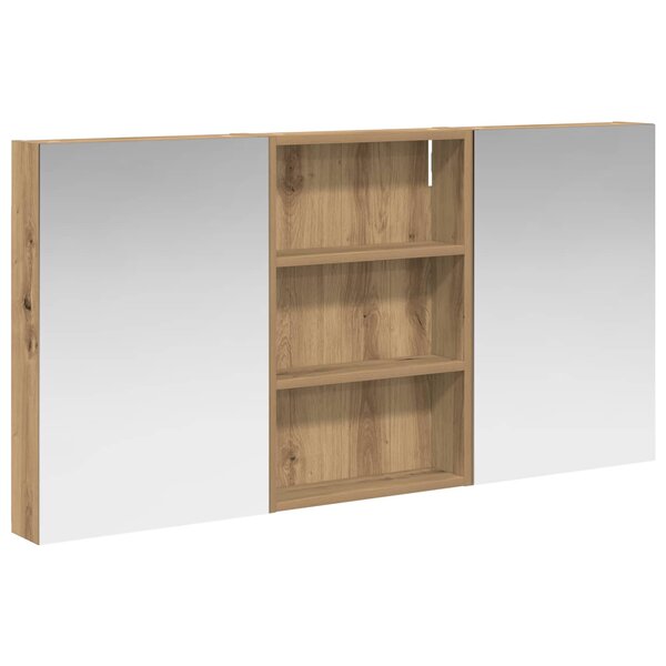 vidaXL Ensemble de Meubles de Salle de Bain 3 Pièces 120 x 10 5 x 60 5 cm