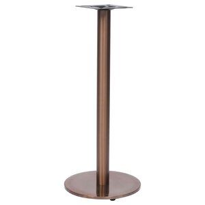 vidaXL Pied de table de bistro Doré Ø45x107 cm Acier inoxydable