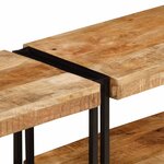 vidaXL Meuble TV 180x30x40 cm bois massif de manguier