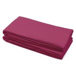 Drap Plat 100 coton 180 x 290 cm - 1 personne - Fuchsia