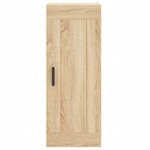 vidaXL Armoire murale chêne sonoma 34 5x34x90 cm bois d'ingénierie
