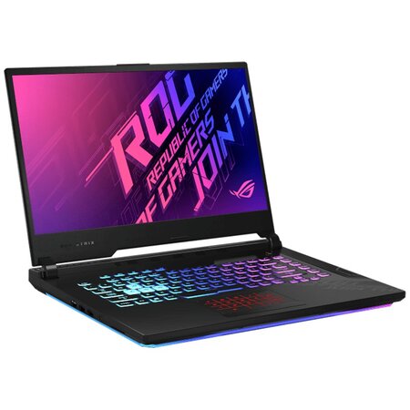 Asus rog strix g512lu-hn080t i7-10750h ordinateur portable 39 6 cm (15.6") full hd intel® core™ i7 8 go ddr4-sdram 512 go ssd nvidia® geforce® gtx 1660 ti wi-fi 6 (802.11ax) windows 10 home noir