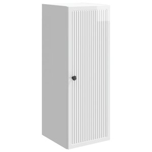vidaXL Armoire Murale Blanc brillant 33 x 34 5 x 90 cm