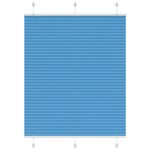 vidaXL Store plissé bleu 105x100 cm largeur du tissu 104 4cm polyester