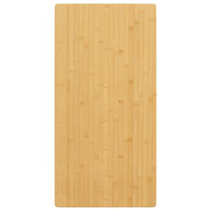 vidaXL Dessus de table 50x100x4 cm bambou