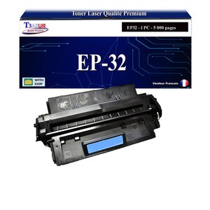 T3AZUR -Toner compatible avec Canon EP32 (1561A003) pour Canon LBP1000  LBP1310  LBP32X  LBP470  LBP-1000  LBP-1310  LBP-32X  LBP-470