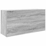 vidaXL Armoire murale de bain sonoma gris 80x25x40cm bois d'ingénierie