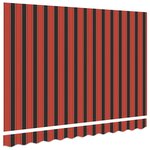 vidaXL Toile de rechange pour store banne Multicolore 250 x 200 cm