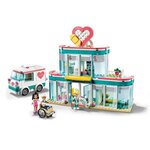 LEGO Friends 41394 L'hôpital de Heartlake City avec Mini Poupées et Jouet Ambulance, pour Filles et Garçons de 6 ans et +