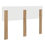 vidaXL Tête de lit Chêne artisanal 160 cm Bois d'ingénierie