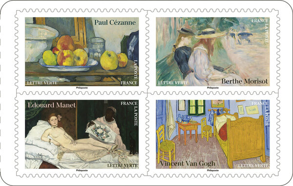 Carnet De Timbres France BC150 – 10 Lettres 20g – Chefs-d'œuvre Peinture – Neuf