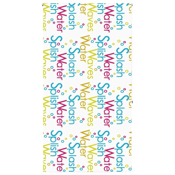 vidaXL Store enrouleur de douche 140x240 cm largeur du tissu 136 cm