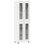 vidaXL Haut Armoire FLORIN Blanc 60 x 35 x 182 cm Bois d'ingénierie