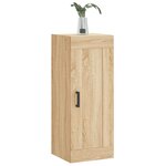vidaXL Armoire murale chêne sonoma 34 5x34x90 cm bois d'ingénierie