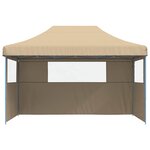 vidaXL Tente de fête Beige 292 x 440 x 315 cm Tissu Oxford