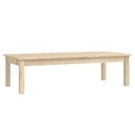 vidaXL Table basse 110x50x30 cm Bois massif de pin