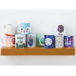Cricut : Mugs en Céramique Blanc 340ml 6 pièces