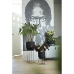 B.for Studio Rond 30 living noir