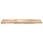 vidaXL Dessus de bureau non traité 120x60x4 cm bois d'acacia massif