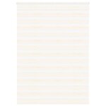 vidaXL Store zèbre beige marbré largeur du tissu 150 9 cm polyester