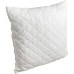 Oreiller Le Matelassé - 60 x 60 cm - Soutien ferme - Taie déhoussable