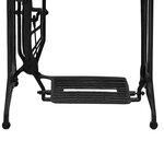 vidaXL Table console avec machine à coudre 110x40x75 cm