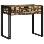 vidaXL Coiffeuses pour Chambre Multicolore Bois massif de récupération