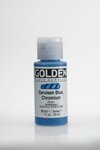 Peinture Acrylic FLUIDS Golden VII 30ml Bleu Céruléum Chrome