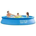 INTEX Piscine Gonflable Hors Sol INTEX Bleu Ø305 x 61 cm PVC  PET