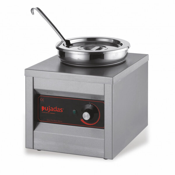 Chauffe chocolat inox 4 50 litres - pujadas -  - acier inoxydable4 5260 x260x290mm