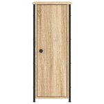 vidaXL Table de chevet chêne sonoma 32x42x80 cm bois d'ingénierie