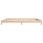vidaXL Lit empilable 90x200 cm Bois de pin massif
