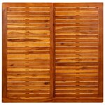 vidaXL Table basse de jardin 110x110x45 cm Bois solide d'acacia