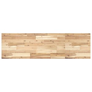 vidaXL Dessus de meuble de salle de bain non traité bois d'acacia