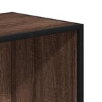 vidaXL Bibliothèque chêne marron 60x35x139 cm bois d'ingénierie
