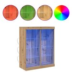 vidaXL Buffet chêne artisanal 41 x 37 x 100 cm Bois d'ingénierie