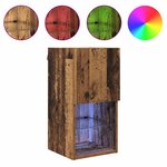 vidaXL Meubles TV muraux 2 Pièces Bois Ancien 30 5 x 30 x 60 cm