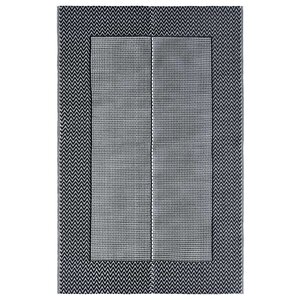 vidaXL Tapis d'extérieur ARAKIL Gris 120x180 cm PP
