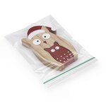 Sachet plastique zip 50  recyclé transparent 60 microns raja 10x25 cm (lot de 1000)