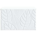 vidaXL Table d'appoint murale 2 Pièces Blanc 34 5 x 33 x 20 cm