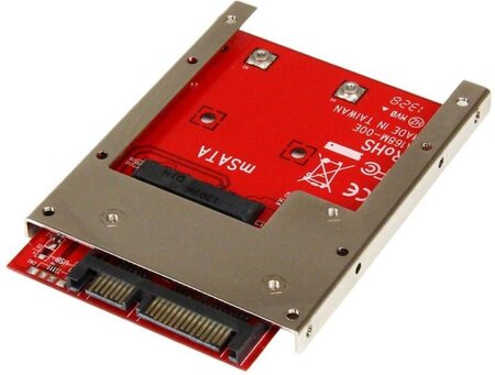 Startech.com adaptateur msata ssd vers sata 2 5" - carte convertisseur msata ssd vers sata 2 5"