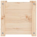 vidaXL Jardinière d'extérieur 31x31x31 cm bois de pin massif