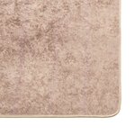 vidaXL Coureur de Tapis MARSA Sable 80 x 100 cm Polyester et PVC